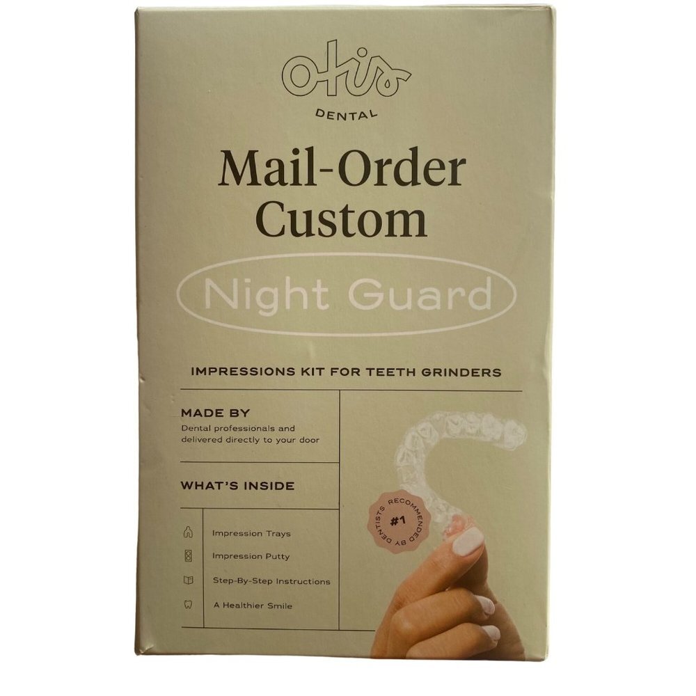 NEW Otis Dental Mail-Order Custom Night Guard Impressions Kit for Teeth Grinders